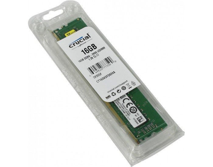 CRUCIAL DESKTOP RAM 16GB DDR4 2666